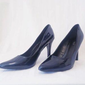 Nine West Navy Patent Leather